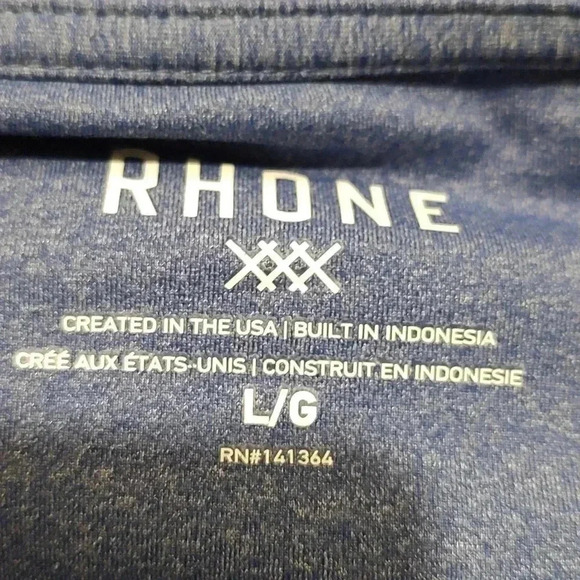 Rhone REIGN SHORT SLEEVE Soft Sweat-Wicking Top - Picture 3 of 3
